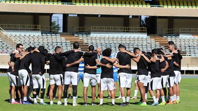 فقرات فنية وبدنية في مران الزمالك