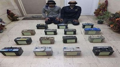 سقوط عصابة تخصصت في سرقة بطاريات السيارات بطنطا