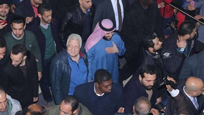 جولة تفقدية لتركي آل الشيخ  لمنشآت نادي الزمالك