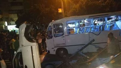 إصابة 6 أشخاص في حادث انقلاب سيارة بالغردقة