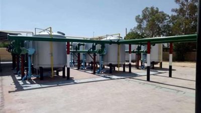 إحلال وتجديد عدد من محطات مياه الشرب والصرف الصحي بالوادي الجديد