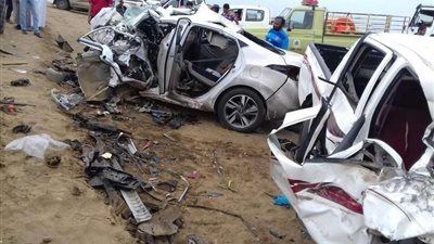 إصابة 3 أشخاص في حادث سير بكفر الشيخ