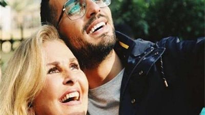 يسرا ومحمد الشرنوبي يرقصان على أغنيته الجديدة 