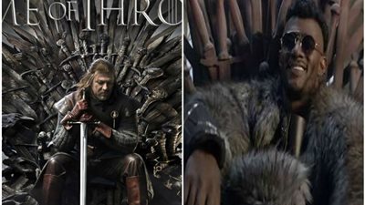 كليب بابا .. محمد رمضان يجلس على كرسي 