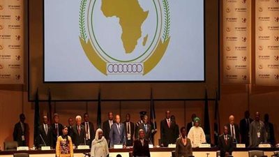 توافد قادة وزعماء الاتحاد الأفريقي على مقر الجلسة الافتتاحية