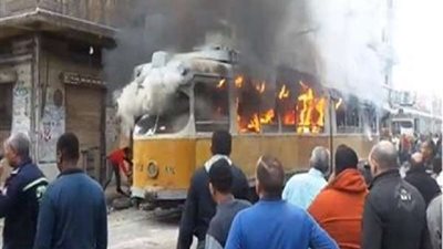 نشوب حريق داخل 