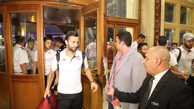 بالصور.. وصول منتخب تونس إلى السويس للمشاركة في بطولة كأس أمم أفريقيا