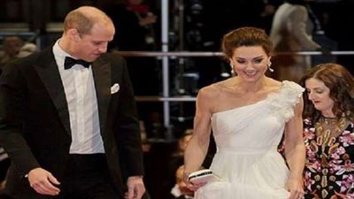 زوجة الأمير ويليام تخطف الأضواء في حفل توزيع جوائز BAFTA