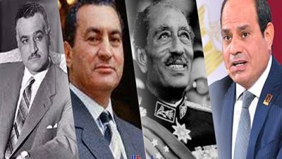 آخرهم السيسي| 4 زعماء مصريين.. رؤساء بـ 