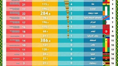 إنفوجراف.. تعرف على أبرز البطولات التي تستضيفها مصر خلال الأعوام القادمة