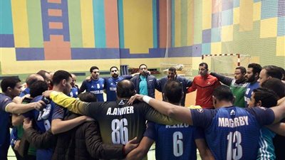 فريق المصري لناشئين اليد يفوز على مركز شباب الجزيرة