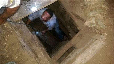 القبض على سيدة و 8 آخرين أثناء التنقيب عن الآثار بالخليفة