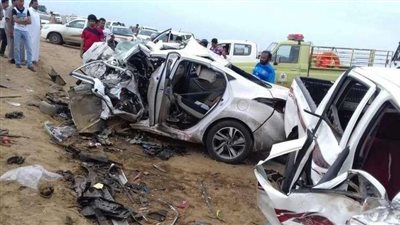 مصرع 3 أشخاص في حادث بالشرقية