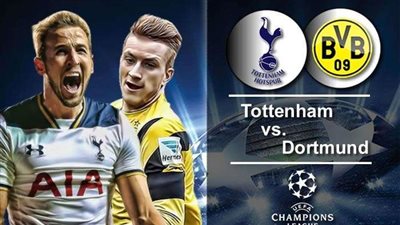 الليلة.. صراع قوي بين توتنهام وبروسيا دورتموند في دوري الأبطال