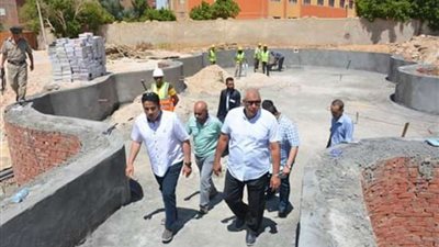 تفاصيل تفقد الزملوط لمركز تأهيل ذوي الاحتياجات الخاصة بالخارجة