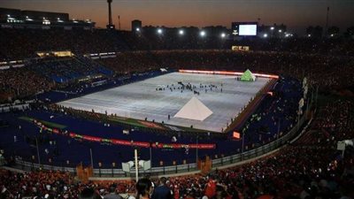 بالصور.. الكاف يتغزل في استاد القاهرة