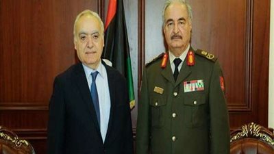 المبعوث الأممي يبحث مع حفتر أسباب 