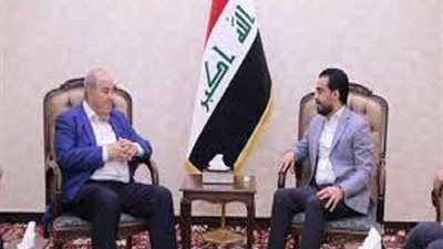 رئيس البرلمان العراقي وعلاوي يؤكدان ضرورة إكمال التشكيلة الوزارية