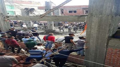 إصابة 7 أشخاص إثر انهيار سقف مسجد بالدقهلية