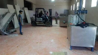 وصول المعدات لمجمع التمور بالخارجة تمهيدا لافتتاحه