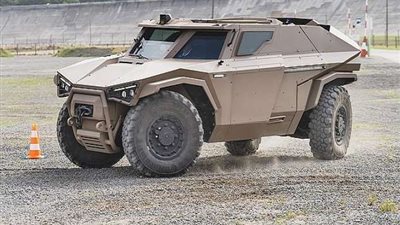 بالفيديو.. فولفو تصنع أول مدرعة عسكرية فائقة القوة