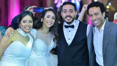 بالصور.. نجوم الفن يحتفلون بحفل زفاف شقيق سهر الصايغ