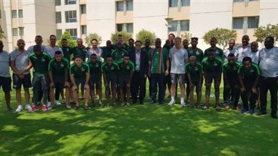 وزير رياضة جنوب أفريقيا يزور معسكر 