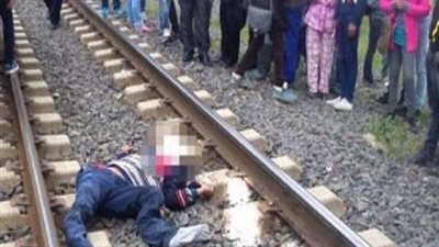 مصرع شخص أسفل عجلات القطار بمزلقان أبوعميرة بالشرقية