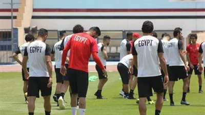 تدريب قوي للمنتخب الوطني استعدادا لمواجهة الكونغو