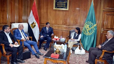 محافظ القليوبية يناقش تحديث المخطط الاستراتيجي للمحافظة