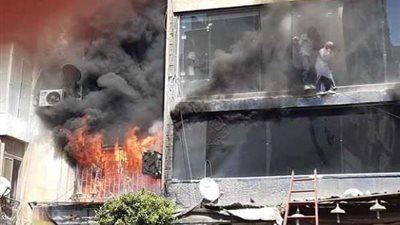 ننشر الصور الأولى لحريق باب الشعرية