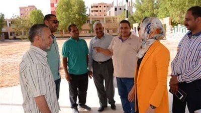 نائب محافظ الوادي الجديد تتفقد ديوان التربية والتعليم