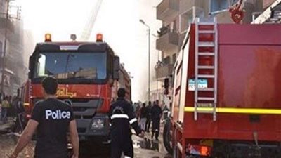 السيطرة على حريق اشتعل في سوق الخضار بالعتبة