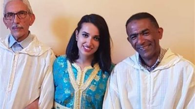 بالصور.. رمزي أبو العلا يهنئ كرار وعروسه بالزفاف السعيد