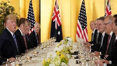 ترامب يلتقي رئيس الوزراء الياباني والهندي قبيل انطلاق قمة العشرين