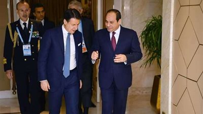 على هامش قمة العشرين.. السيسي يلتقي رئيس الوزراء الإيطالي