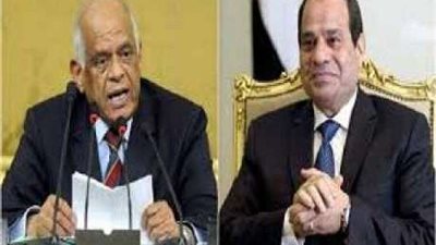 علي عبد العال يهنئ السيسي بمناسبة ذكرى 30 يونيه