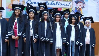 المدرسة اليونانية الحديثة تشهد تخرج أول دفعه للمرحلة الإبتدائية ببورسعيد