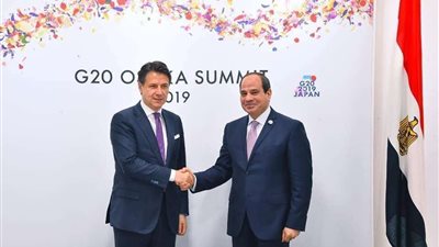 بالصور.. تفاصيل لقاء السيسي برئيس  الوزراء الإيطالي على هامش قمة العشرين