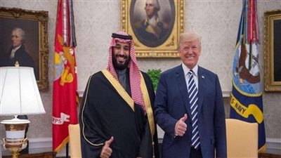 ترامب لـ بن سلمان: لقاؤك شرف كبير لي.. ونقدر جهودك في تمكين المرأة