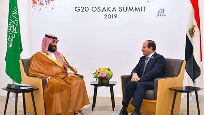 السيسي يلتقي محمد بن سلمان على هامش قمة العشرين