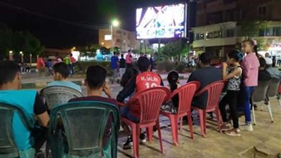 نقل شاشات عرض أمم أفريقيا من الميادين العامة بالوادي الجديد