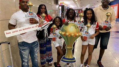 توافد المشجعين الأفارقة على مطار القاهرة لمؤازرة منتخباتهم