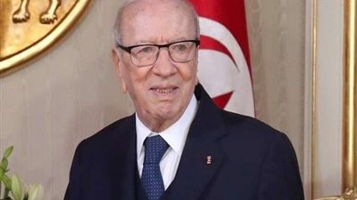الرئيس التونسي يغادر المستشفى العسكري