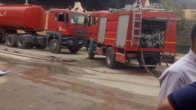 الحماية المدنية تسيطر على حريق مصنع مخلفات بالوايلي