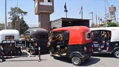 الحكومة تمنع تواجد التوك توك في المدن الجديدة لراحة المواطنين