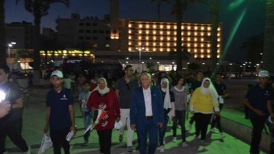 محافظ بورسعيد يشارك في دعوة المواطنين للتأمين الصحي الشامل