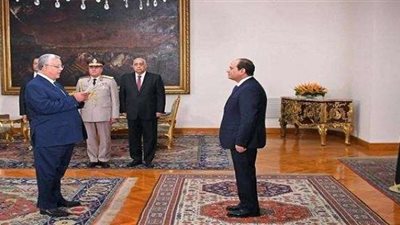 الجبالي يؤدي اليمين رئيسًا للمحكمة الدستورية