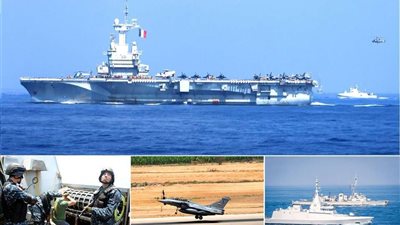 بالفيديو.. ختام التدريب البحري الجوي 