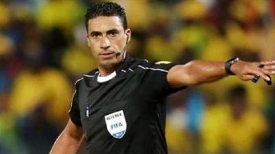 الجعفري حكمًا لمواجهة مدغشقر والكونغو بأمم أفريقيا